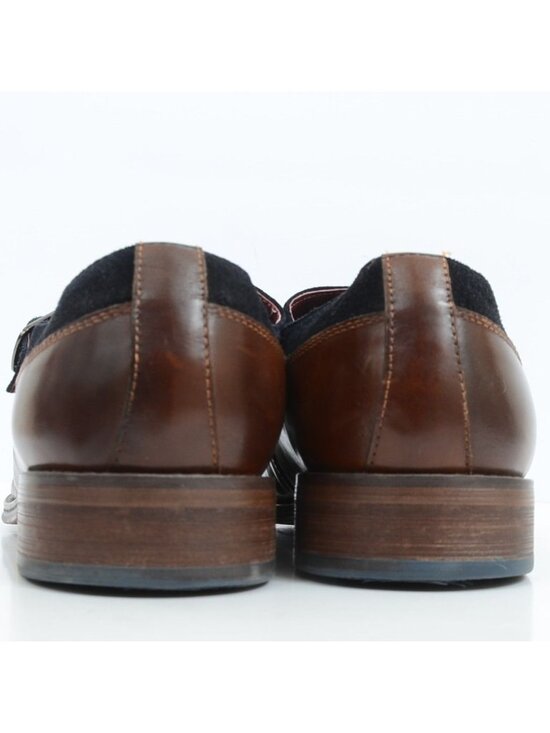 Vintage Foundry Co. Men\'s 9.5 Newport Monk Strap Two-Tone Leather Loafer Oxford main image 6